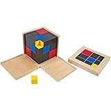 Amazon Com Kid Advance Montessori Trinomial Cube Toys Games