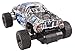 Vokodo Cheetah King Remote Control RC Buggy Truggy Truck Car 2.4 GHz System 1:18 Scale Size RTR w/ Working Suspension, High Speed, Radio Control Off-Road Hobby Truggy Rechargeable (Blue)