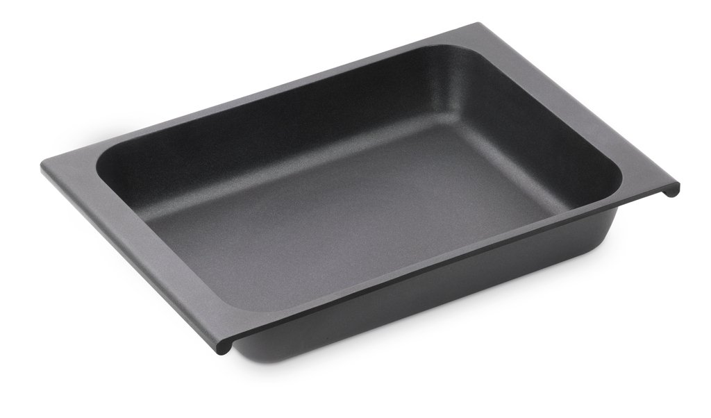 Braisogona A272301 Efficient Oven Tray Without Lid, Cast Aluminium, Black