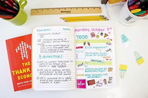 image for bloom daily planners Fashion Journal Blank Lined Composition Notebook 