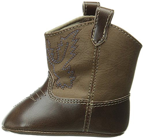 Baby Deer Western Boot (Infant),Brown,1 M US Infant