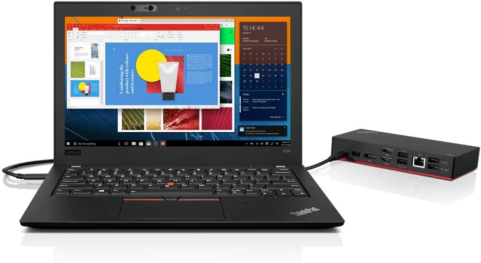 Lenovo ThinkPad USB-C Dock Gen 2 (40AS0090US): Computers & Accessories