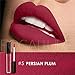 Matte Lipstick Focallure Purple Plum Stay On Glossier Lip Gloss Long Lasting Colorstay Liquid Waterproof Makeup Shimmer Lipgloss Persian Plum