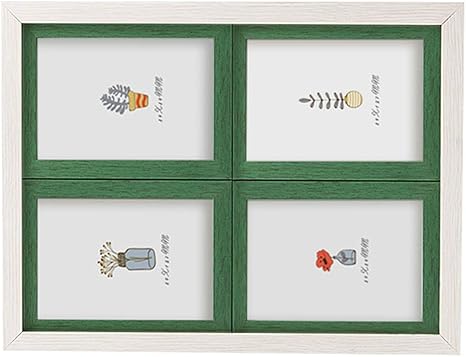 Amazon Co Jp フォトフレームノルディックミニマリストスタイルレトロフォトフレーム防湿 四重フレームデザイン クラックプルーフデスクトップフォトフレームウェディングフォトフレームps素材レストランフォトフレームの組み合わせフォトフレーム 3 5 5インチ 4 6