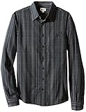 Haggar Men's Big-Tall Long Sleeve Big-Tall Microfiber Woven Shirt