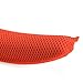 Geekria Mesh Fabric Headband Pad Compatible with Logitech G430, G930, F450, Headphones Replacement Band, Headset Head Top Cushion Cover Repair Part (Red).