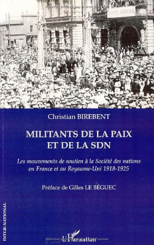 Militants de la paix et de la SDN