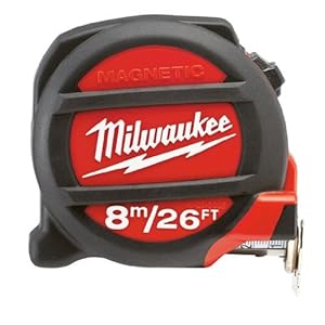 Image result for Milwaukee Heavy Duty Tape Measure 8M/26Feet  [48-22-5225]