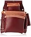 Occidental Leather 3 Pouch Pro Fastener Bag - Cafe - 9 Pockets & Tool Holders - Made in USA