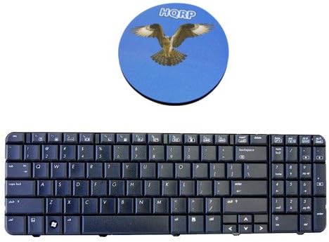 HQRP Laptop Keyboard Compatible with HP G60-442OM / G60-443CL / G60-443NR / G60-445DX Notebook Replacement Plus Coaster