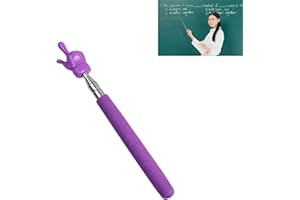 MOFALA Telescopic Teachers Pointer, Classroom Demonstration Baton, gGuide Indicator, Retractable Finger Pointer Stick for School Teaching, Conference Presentation, Object Instruction