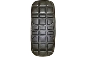 Milwaukee Leather | 1pc Back Protection for Motorcycle Jacket - Spine Protector - Armor Inserts for Motorcycle Shirts- MP7904