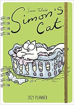 Livres Couvertures de Simon's Cat 2021 Planner (Inglés) Calendario – Agenda, 15 julio 2020