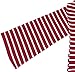 Womens Sexy Off The Shoulder Tops Long Sleeve Shirts Striped Juniors Casual Tops RedStripes XL