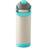 Hydragear ARLO Stainless Steel Water Bottle – 24 oz (710 ml) Insulated with Twist-and-Sip Lid - Elephant Charm