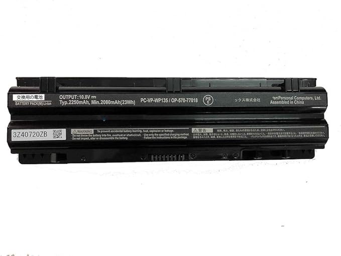 Amazon Co Jp 交換用の電池 Nec Pc Vp Wp135 Vk24l Vk30h Vk27m Vk25l Vj30h Op 570 用ノート電池 互換用電池 バッテリー ホビー