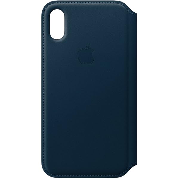 Amazon.com: Apple Leather Folio (for iPhone Xs Max) - (Product