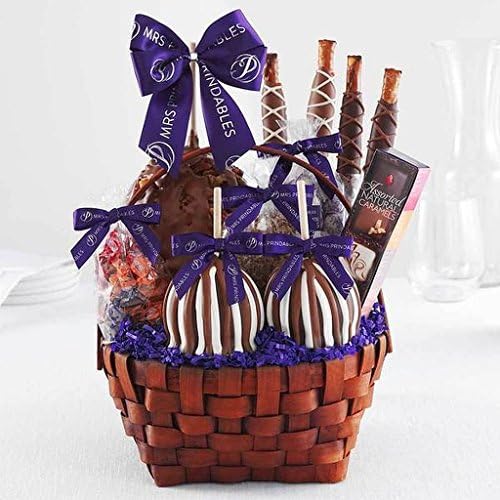 Caramel Apple Basket, Featuring An Assortment Of Delicious Treats, This Versatile Basket Makes A Wonderful Gift For A Variety Of Holidays And Special Events