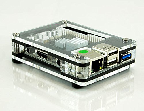 ROCK64 CASE Zebra Black Ice for the Rock64 Media Board ~ C4Labs