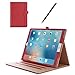 ProCase for iPad Pro 12.9 2017/2015 Case (1st & 2nd Generation), Stand Folio Case Cover for iPad Pro 12.9 Inch (Old Model 2017/2015), with Multiple Viewing Angles, Pencil Holder -Red