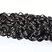 Perstar 8A Grade Brazilian Water Wave Virgin Hair 3 Bundles Remy Human Hair Weaves Natural Black Factory Price (18 20 22, Natural Color) ...