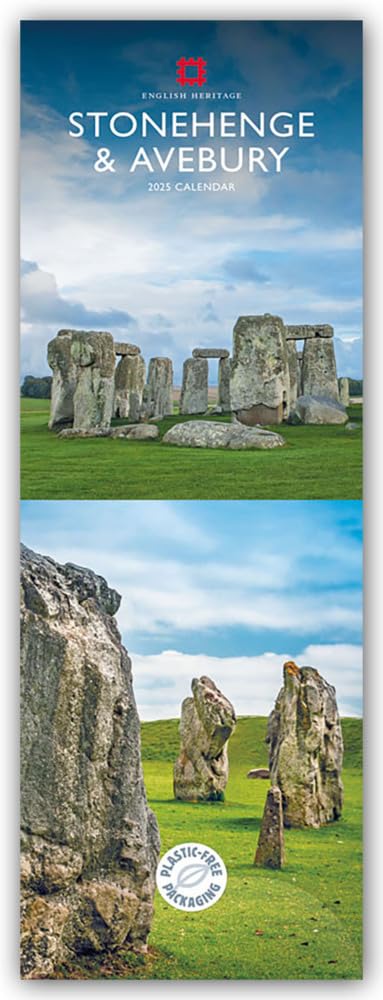 English Heritage Slim Calendar 2025 (PFP)