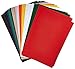 CPE Eazy Felt Solid Stiffened Felt, 12 x 18 Inches, Assorted Color, Pack of 25