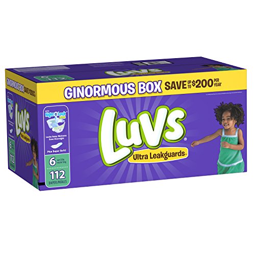 luvs ultra leakguards disposable baby diapers