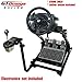 GT Omega Racing Wheel Stand PRO for Logitech G29 G920 with Shifter Mounts V1 & V2, Thrustmaster T500 T300 TX & TH8A – PS4 Xbox Fanatec – Tilt-Adjustable to Ultimate Gaming Console Experiencethumb 2