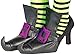 Forum Novelties Women's Wild 'N Witchy Adult Shoe Covers, Purple, One Size