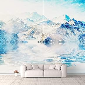 Wall Murals for Bedroom Traditional Chinese Landscape View Large Removable Wallpaper Peel and Stick Wall Stickers - 66x96 inches