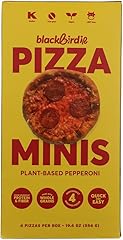 BLACKBIRD FOOD Plant-Based Pepperoni Mini Pizzas, 16 OZ