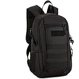 Tactical Shoulder bag backpack Military use MOLLE daypack 12L Assault Pack Student School Bag for Hunting Camping Climbing Travel