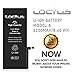 2200mAh High Capacity Battery for iPhone 6 with Complete Replacement Tool Kit, Adhesive Tape and Instructions Included by Loctus 24 Months Warranty