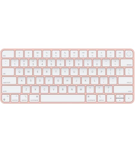Amazon.com: Apple Magic Keyboard (QWERTY English) Pink