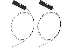 HUYUN A Pair of 60cm/2ft MHF4 IPEX4 2.4/5g WiFi NGFF M.2 Antennas use for AC 7260 7265 8260 Ngff Card