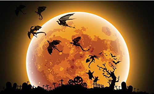 Megrocle 3D Dragon Wall Decor DIY Scary Black Dragon Wall Decals Removable Window Stickers Halloween PVC Party Supplies Decorations,14 pcs - Thumbnail 6
