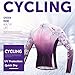 Santic Women's Cycling Jersey Loog Sleeve Road Bike Jersey Jacket Purple