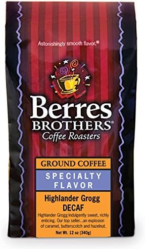 Highlander Grogg Decaf Ground 12oz Pack of 3