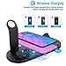 Wireless Charger 4 in 1 Wireless Charging Dock Compatible Apple Watch and Airpods, Qi Fast Wireless Charging Pad Stand Compatible iPhone X/XS/XR/Xs Max/8/8 Plus and All Mobile Phone