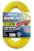 US Wire 74050 50-Foot Heavy Duty Lighted Plug Extension Cord (Yellow, 4-Pack)