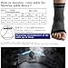RENDVIEET Plantar Fasciitis Socks with Arch Support 2 Pair Compression Foot Sleeves for Men & Women Ankle Brace Compression Sleeve Foot Care Compression Sleeve Socks (2Black, L/XL)