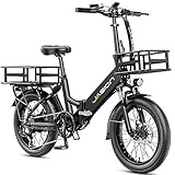 Jasion EB7 ST Electric Bike for Adults, 500W Motor