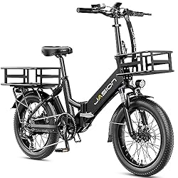 Jasion EB7 ST Electric Bike for Adults, 500W Motor