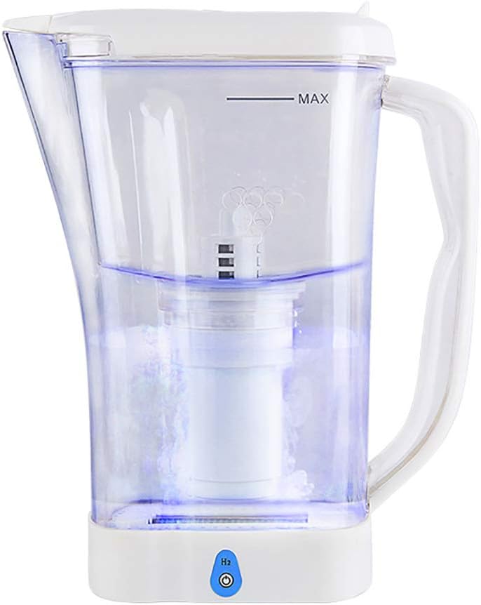 AUNLPB Rechargable Ionized Water Generator Hydrogenated Water Bottle, Rich Hydrogen Cup Water Generator Electrolysis Energy Hydrogen-Rich Antioxidant