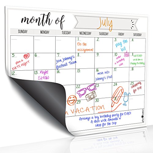 1 Magnetic+Refrigerator+Calendar+planOvation+Whiteboard