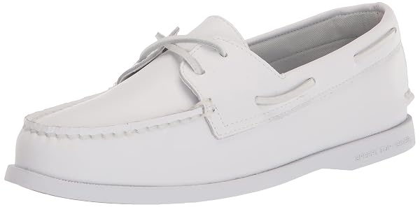 SPERRY WOMEN’S AUTHENTIC ORIGINAL SEACYCLED BOAT SHOE, WHITE,...
