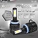 New Super Bright COB LED Chip 8000LM Headlight Conversion Kit - Cool White 6000K 6K - Low Beam/ High Beam/ Fog Light Bulbs - H8 / H9 / H11 / H16