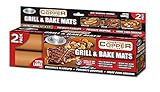Gotham Steel Reusable Non-Stick Copper BBQ Grill & Baking Mats –, 2 Pack