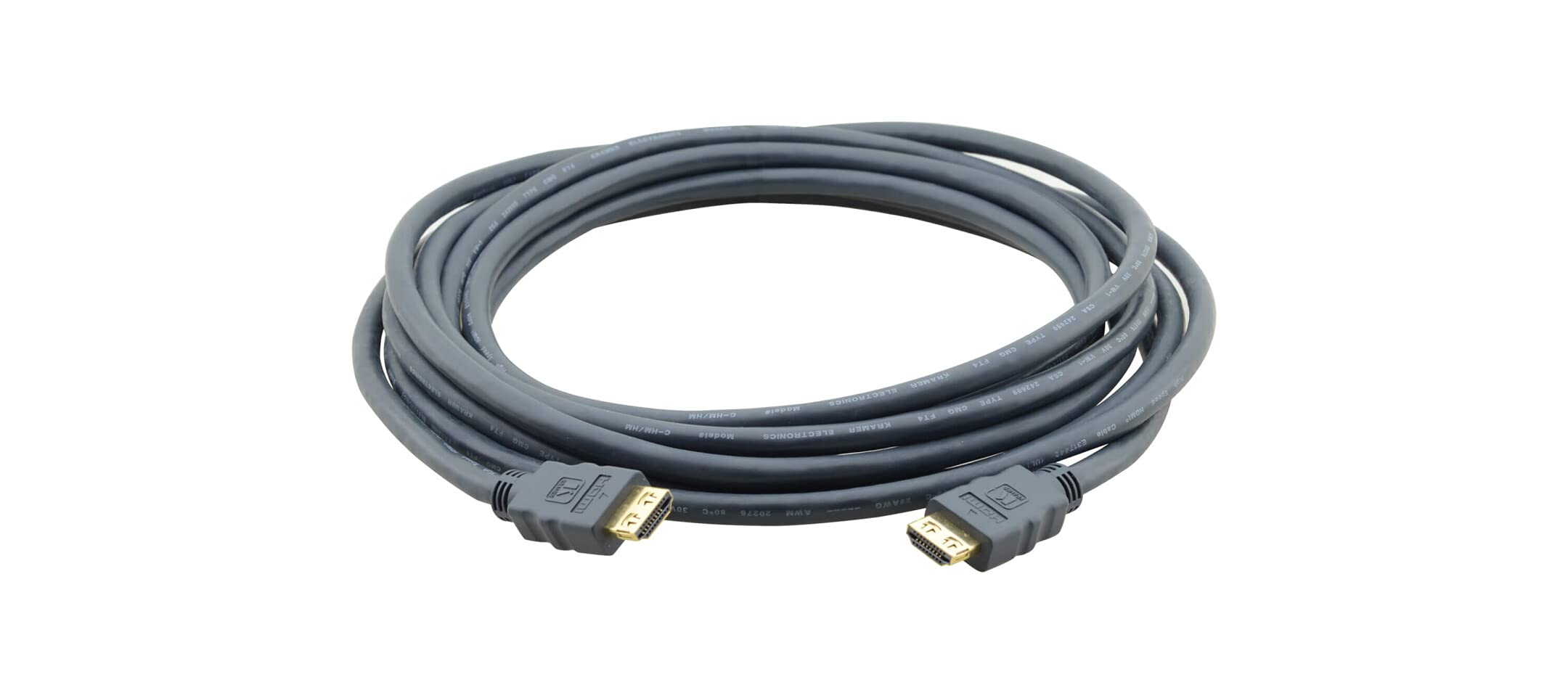 kramerav C-HM/HM-3 High Speed HDMI Cable, M/M